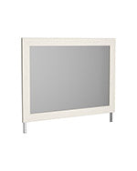 Stelsie White Bedroom Mirror (Mirror Only)