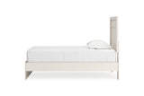 Stelsie White Twin Panel Bed