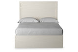 Stelsie White Full Panel Bed