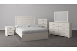 Stelsie White Dresser and Mirror