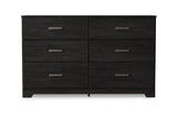 Belachime Black Dresser