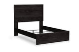 Belachime Charcoal Full Panel Bed