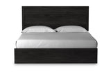 Belachime Charcoal King Panel Bed