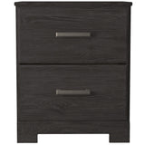 Belachime Black Panel Youth Bedroom Set