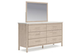 Cadmori Two-tone Dresser and Mirror