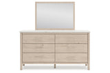 Cadmori Two-tone Dresser and Mirror