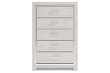 Altyra White Chest of Drawers