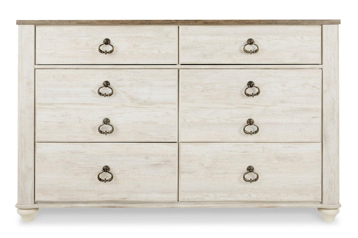 Willowton Two-tone Dresser