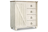 Willowton Whitewash Dressing Chest