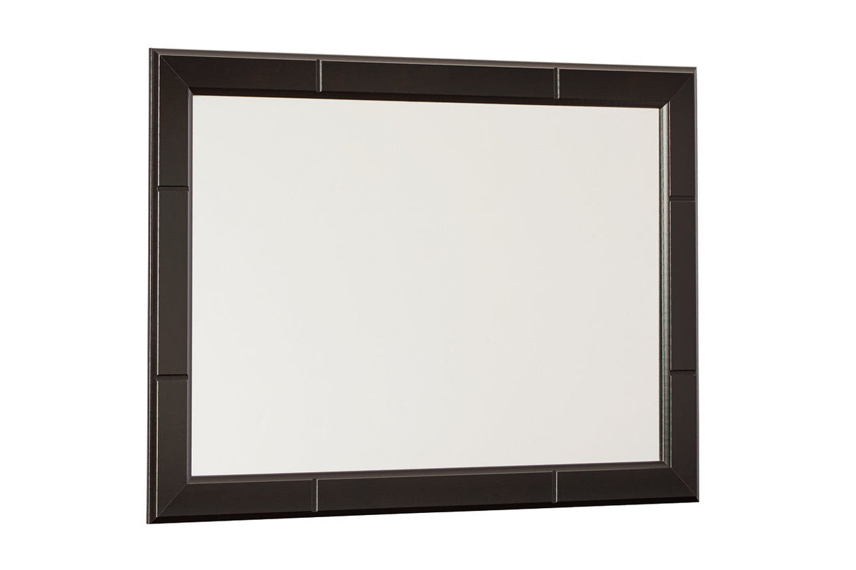 Mirlotown Almost Black Bedroom Mirror (Mirror Only)