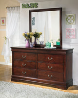 Alisdair Reddish Brown Sleigh Youth Bedroom Set