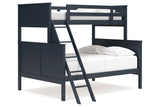 Nextonfort Blue Twin over Full Bunk Bed