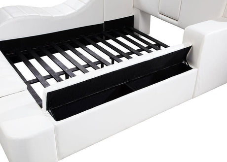 [Special Sale] Apollo White Queen Platform Bed by New Era Innovations at Eve Furniture