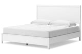 Binterglen White King Panel Bed