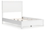 Binterglen White Full Panel Bed