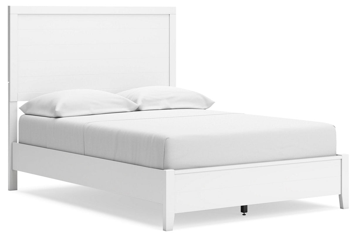 Binterglen White Full Panel Bed