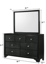 Micah Black Dresser