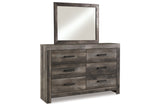 Wynnlow Gray Dresser and Mirror