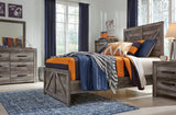 Wynnlow Gray Crossbuck Panel Youth Bedroom Set