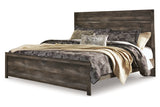 Wynnlow Gray King Panel Bed