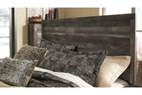 Wynnlow Gray King Platform Panel Bed