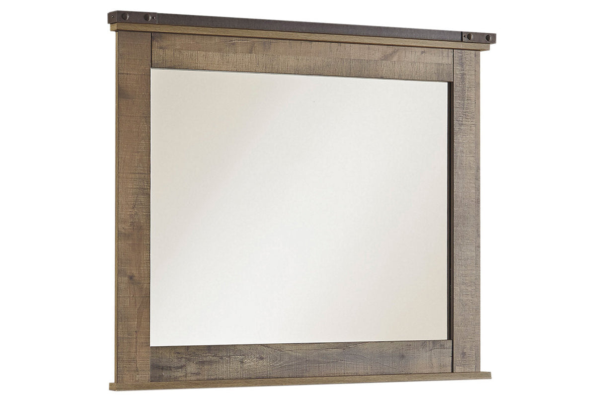 Trinell Brown Bedroom Mirror (Mirror Only)