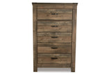 Trinell Brown Chest of Drawers