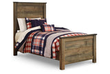 Trinell Brown Twin Panel Bed