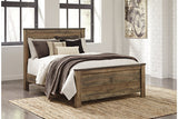 Trinell Brown Queen Panel Bed