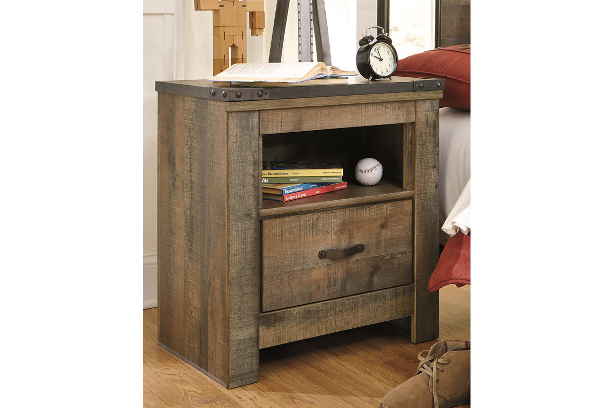 Trinell Brown Nightstand