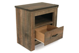 Trinell Brown Nightstand