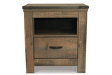 Trinell Brown Nightstand