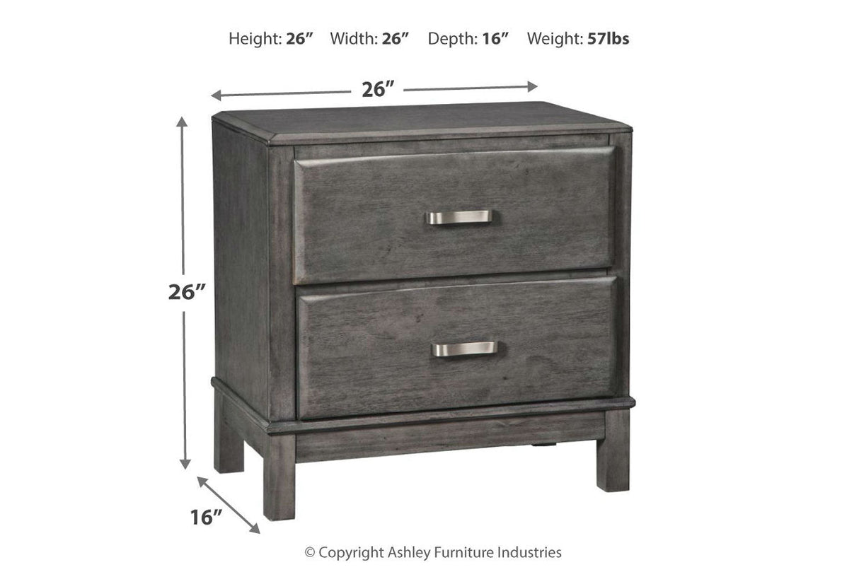 Caitbrook Gray Nightstand