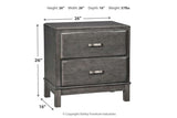 Caitbrook Gray Nightstand