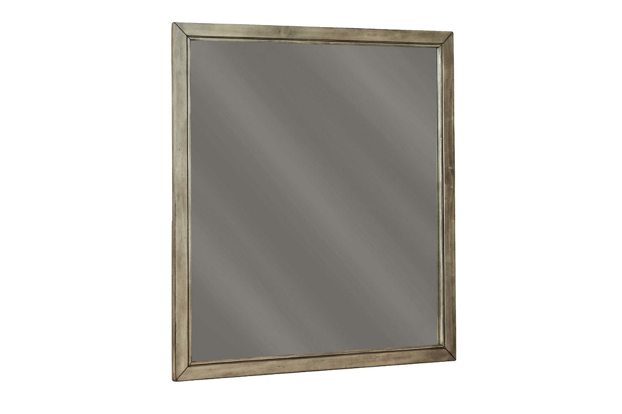 Arnett Gray Bedroom Mirror (Mirror Only)