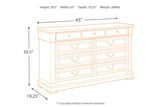 Bolanburg Two-tone Dresser