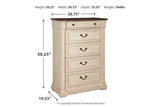 Bolanburg Two-tone Chest of Drawers