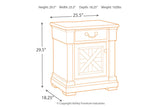 Bolanburg Two-tone Nightstand