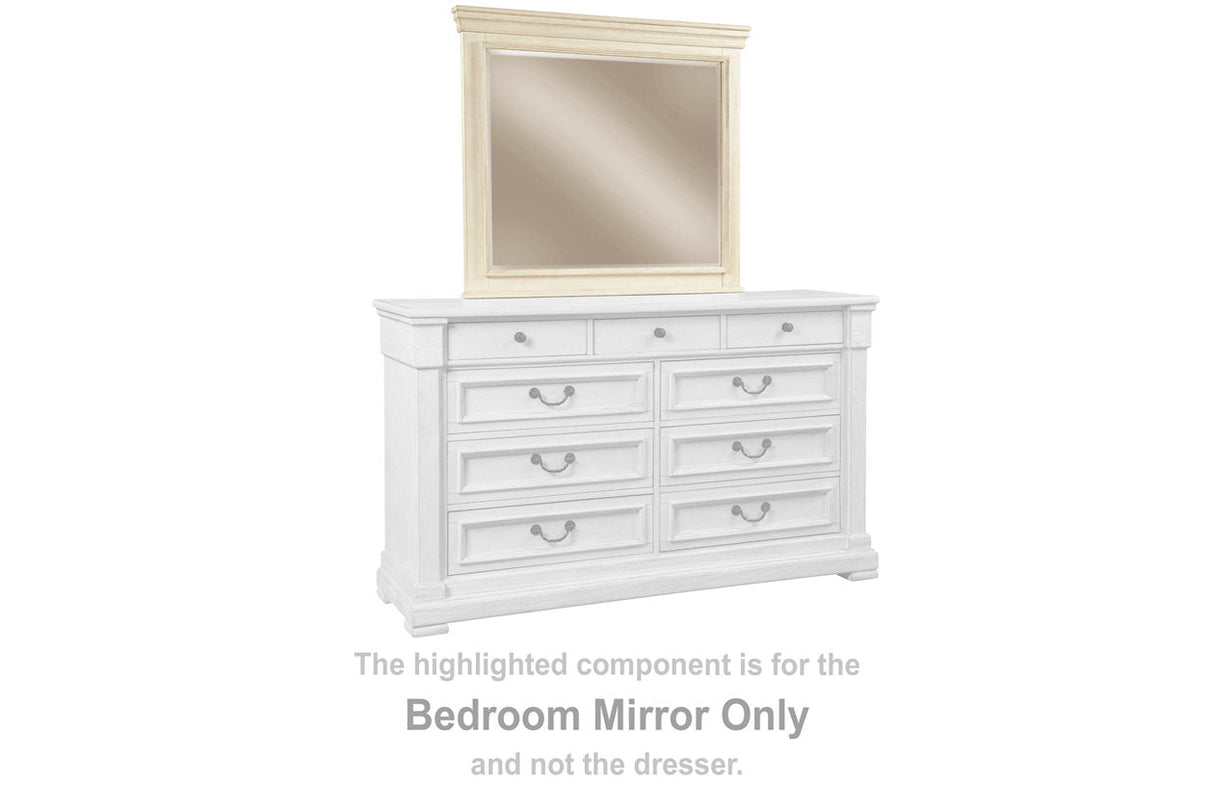 Bolanburg Antique White Bedroom Mirror (Mirror Only)