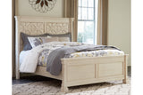 Bolanburg Antique White Queen Panel Bed