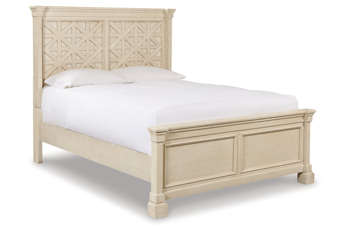 Bolanburg Antique White Queen Panel Bed