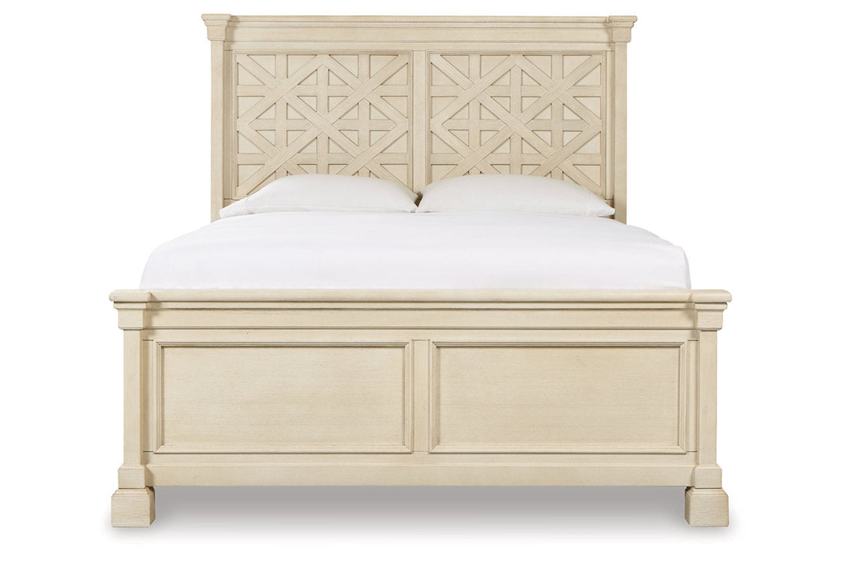 Bolanburg Antique White Queen Panel Bed