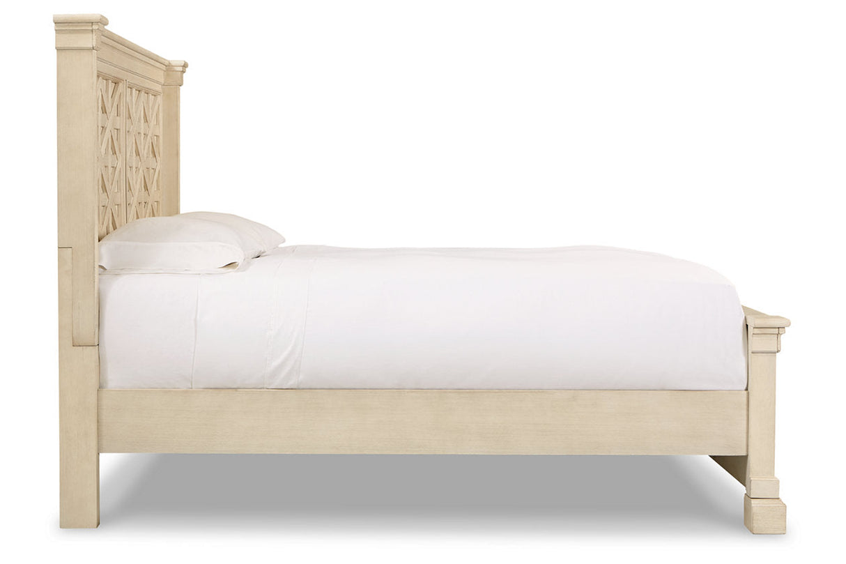 Bolanburg Antique White Queen Panel Bed