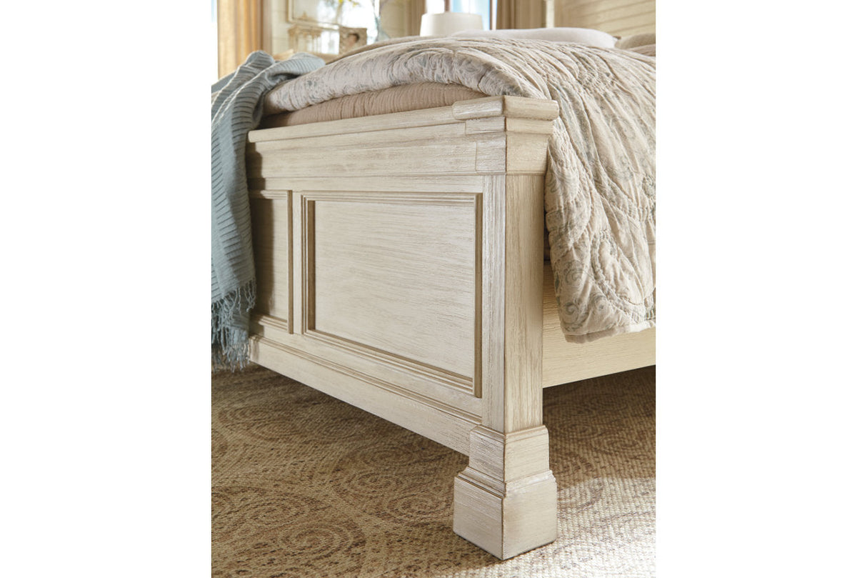 Bolanburg Antique White King Panel Bed