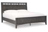 Montillan Grayish Brown Queen Panel Bed