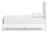 Fortman White Twin Panel Bed