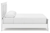 Fortman White California King Panel Bed