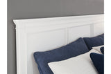 Fortman White King Panel Bed