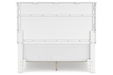 Fortman White Full Panel Bed