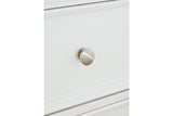 Fortman White Dresser and Mirror